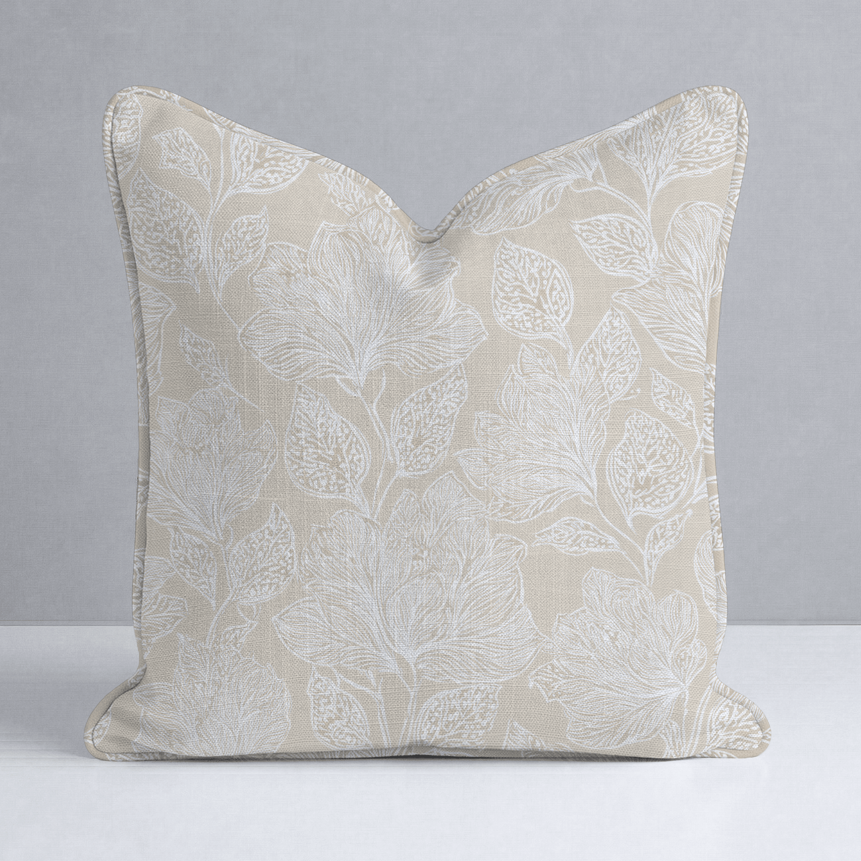 Folk Song Throw Pillow - Lemon Park
