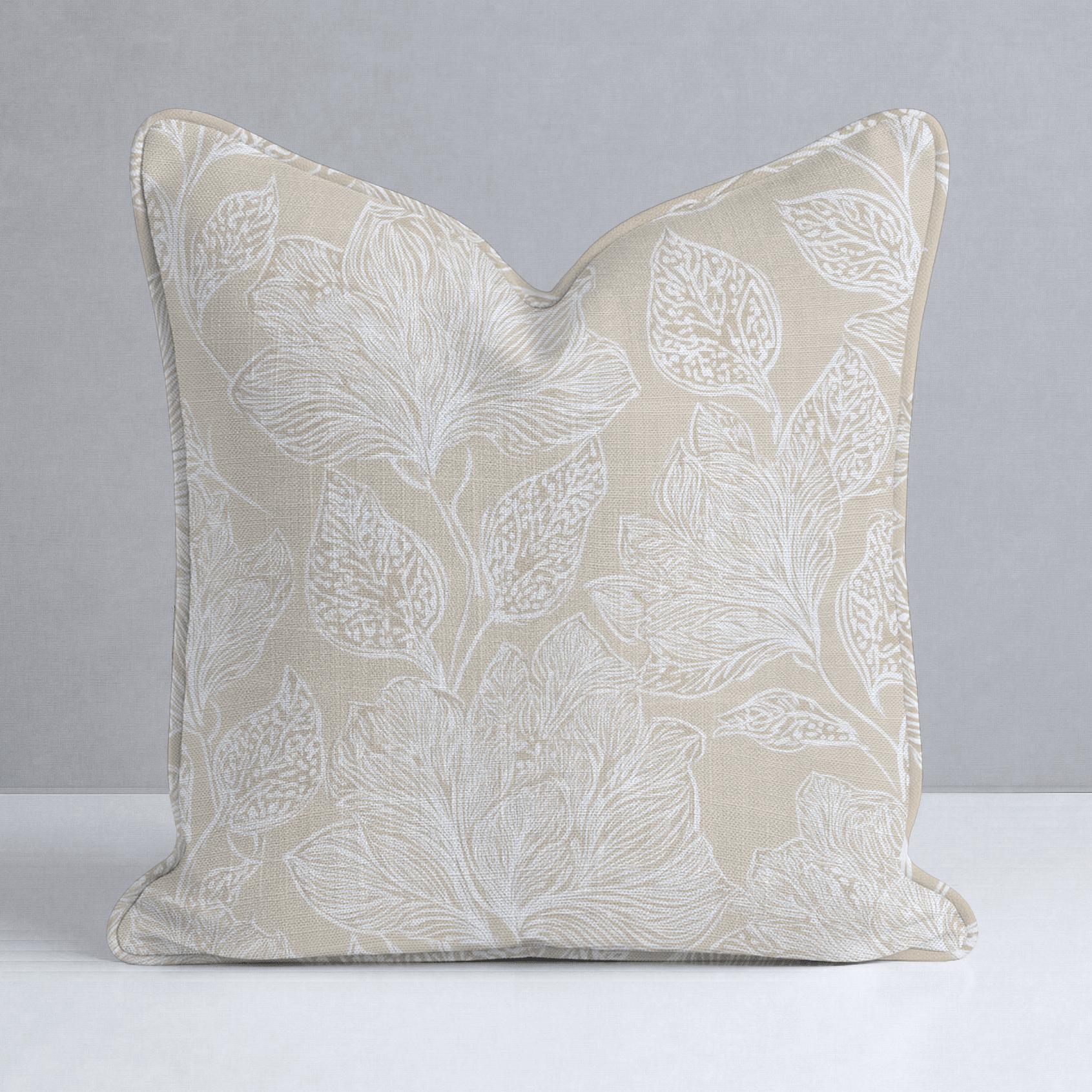 Folk Song Throw Pillow - Lemon Park