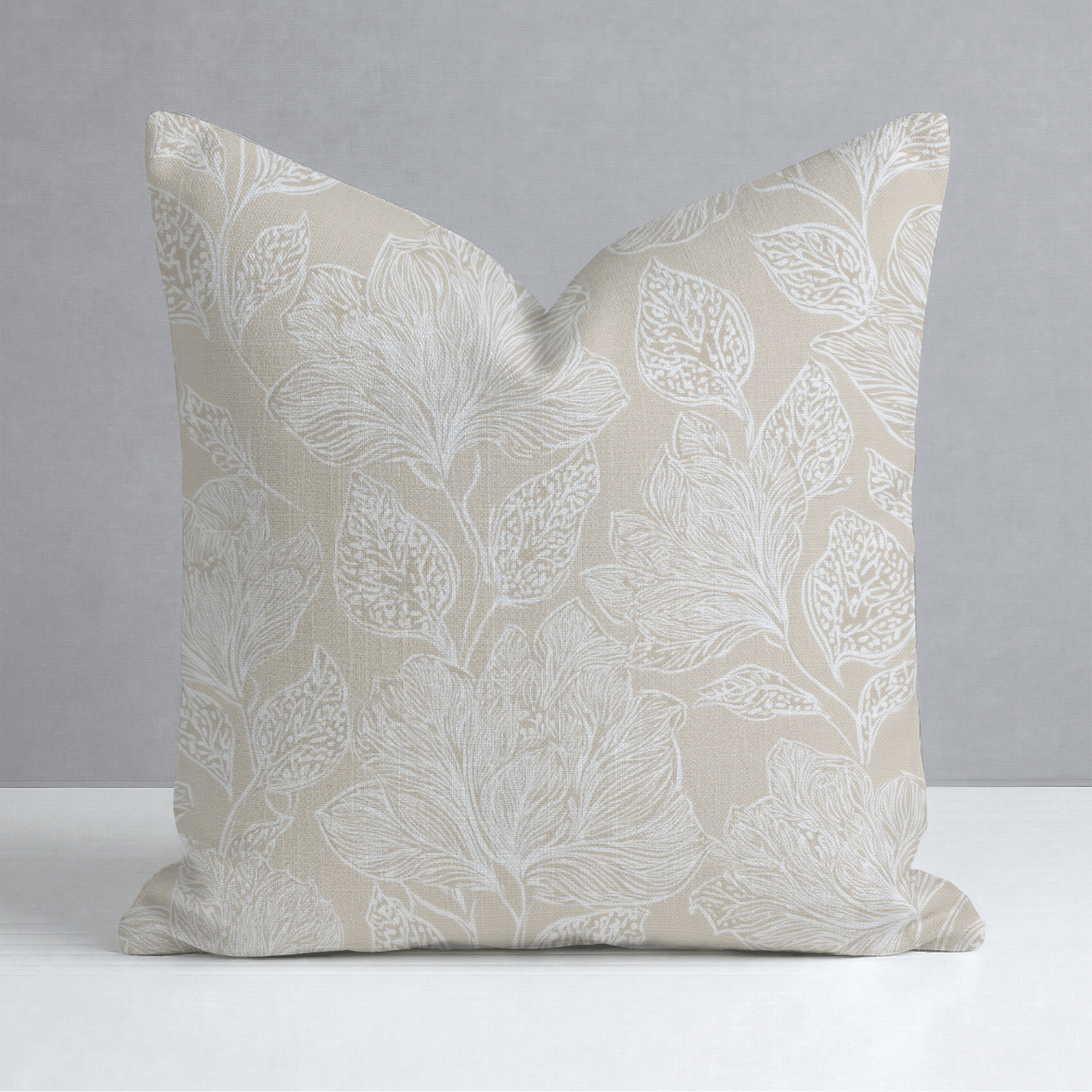 Folk Song Throw Pillow - Lemon Park