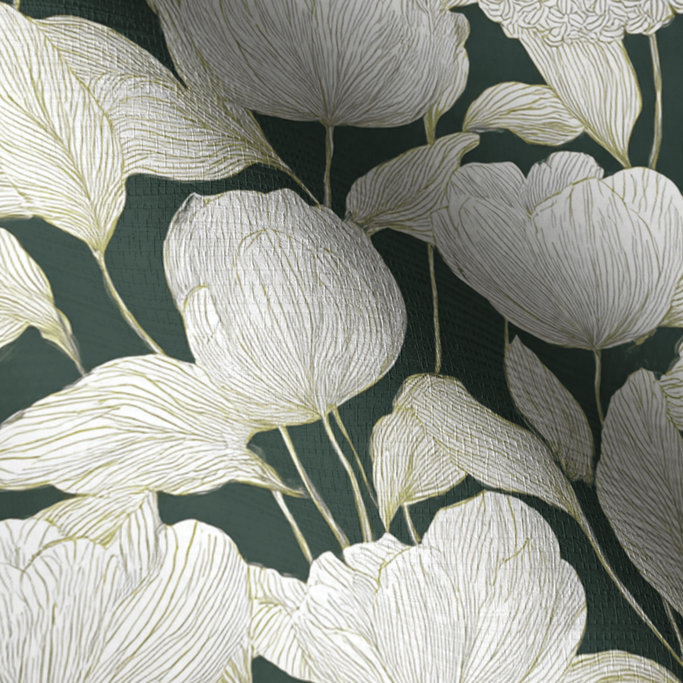 Folklore Cabins Faux Grasscloth Wallpaper - Lemon Park