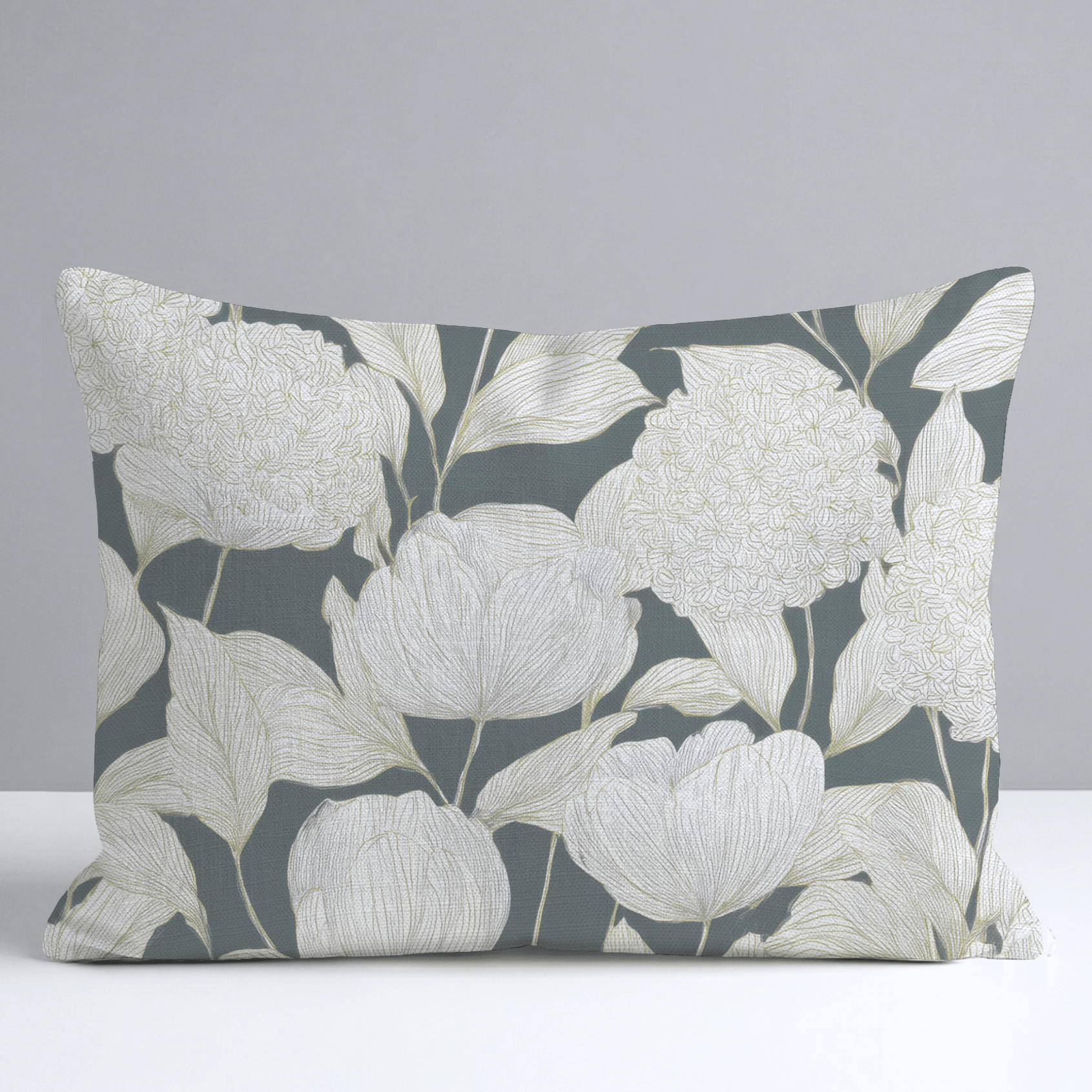 Folklore Cabins Throw Pillow - Lemon Park