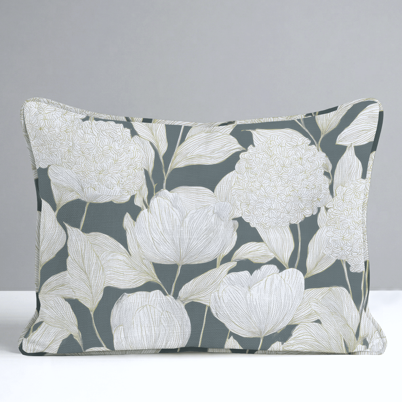 Folklore Cabins Throw Pillow - Lemon Park