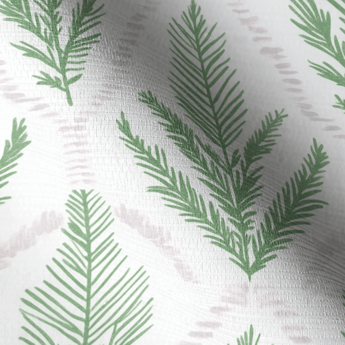 Forest Path Faux Grasscloth Wallpaper - Lemon Park