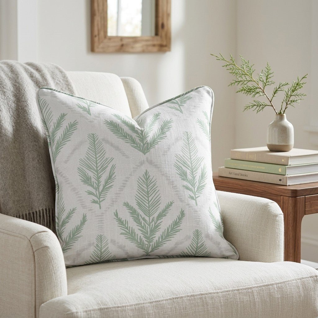 Forest Path Throw Pillow - Lemon Park