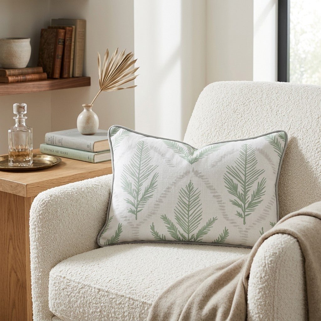 Forest Path Throw Pillow - Lemon Park
