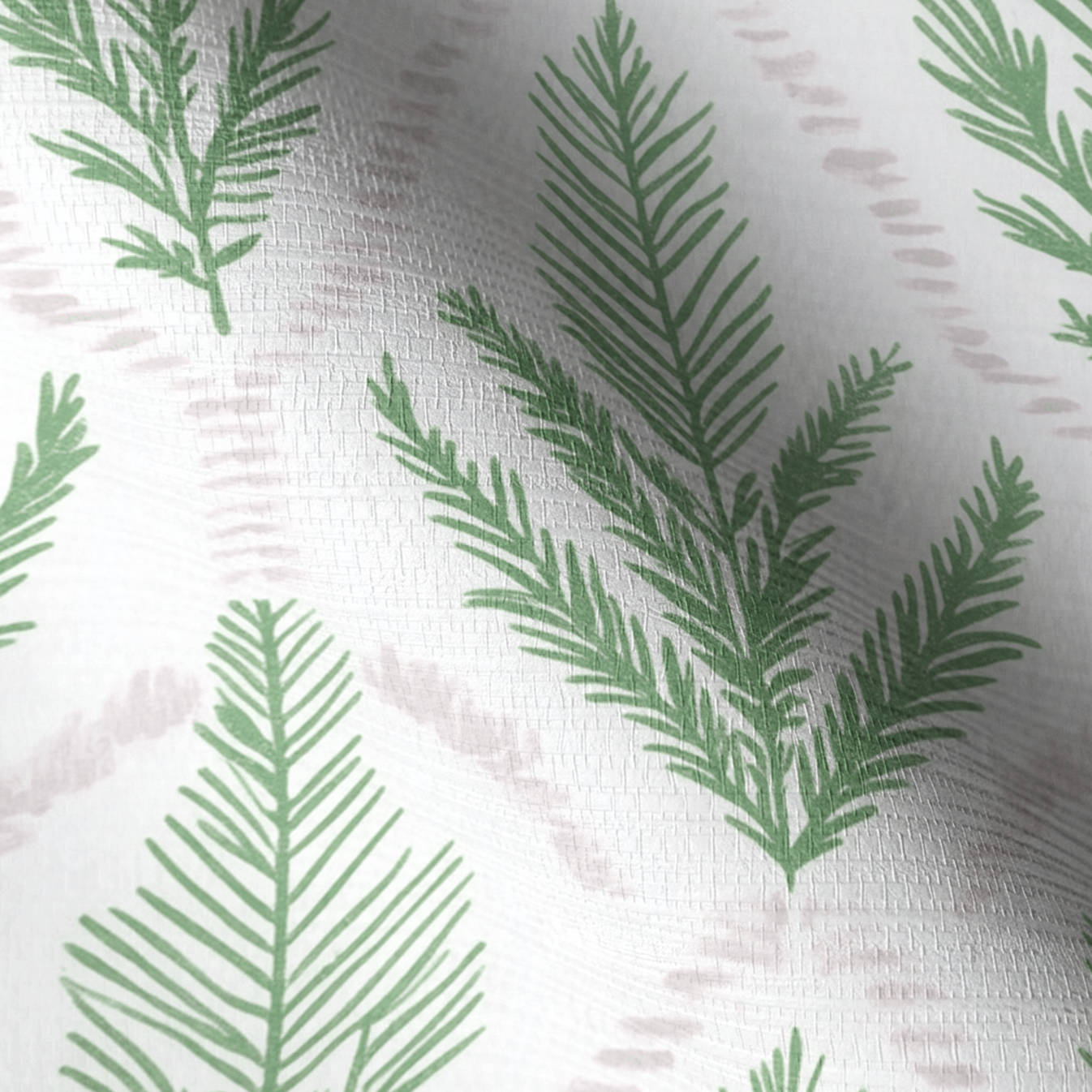 Forest Path Faux Grasscloth Wallpaper