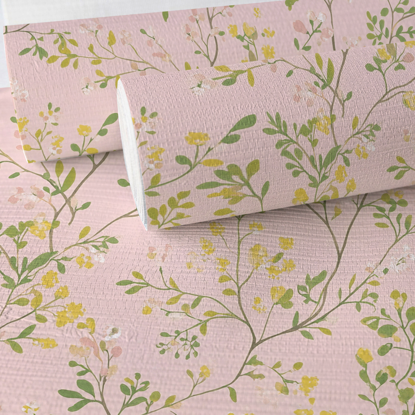 Francie Faux Grasscloth Wallpaper