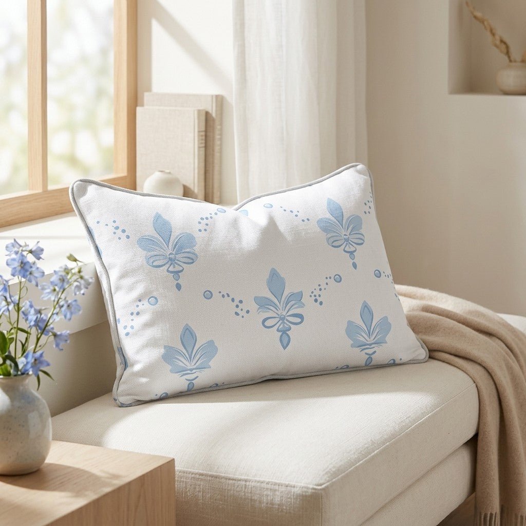 French Riviera Throw Pillow - Lemon Park