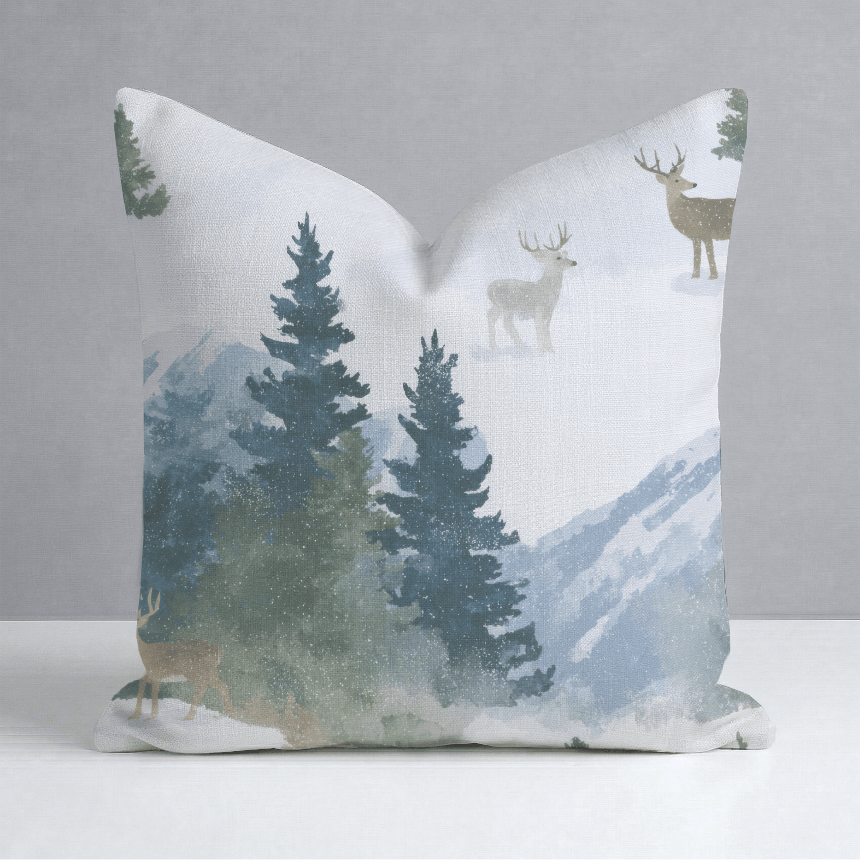 Front Range Throw Pillow - Lemon Park