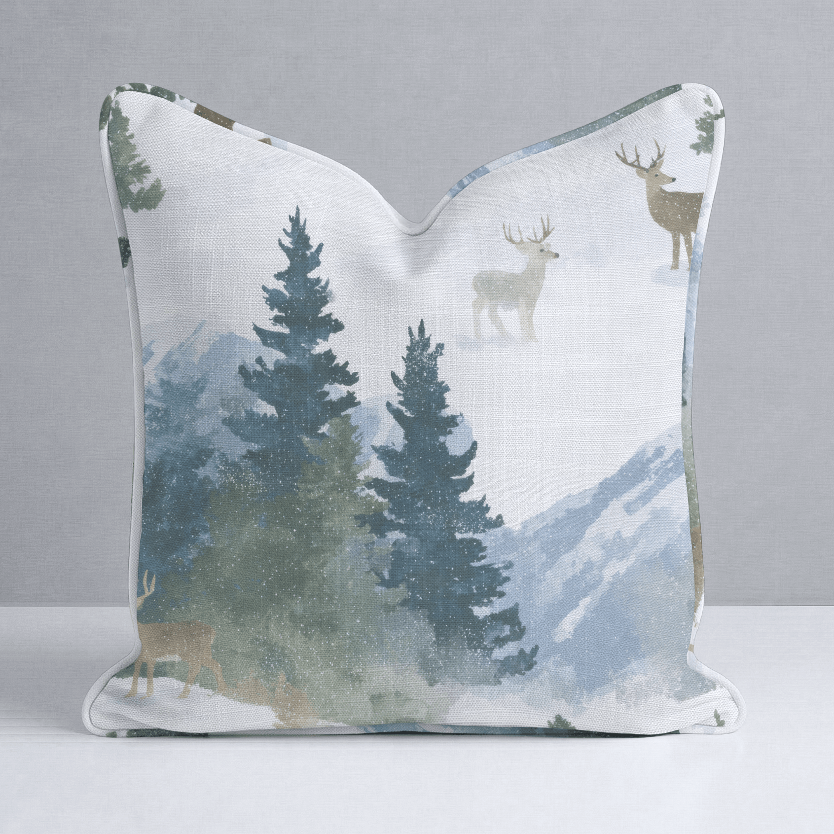 Front Range Throw Pillow - Lemon Park