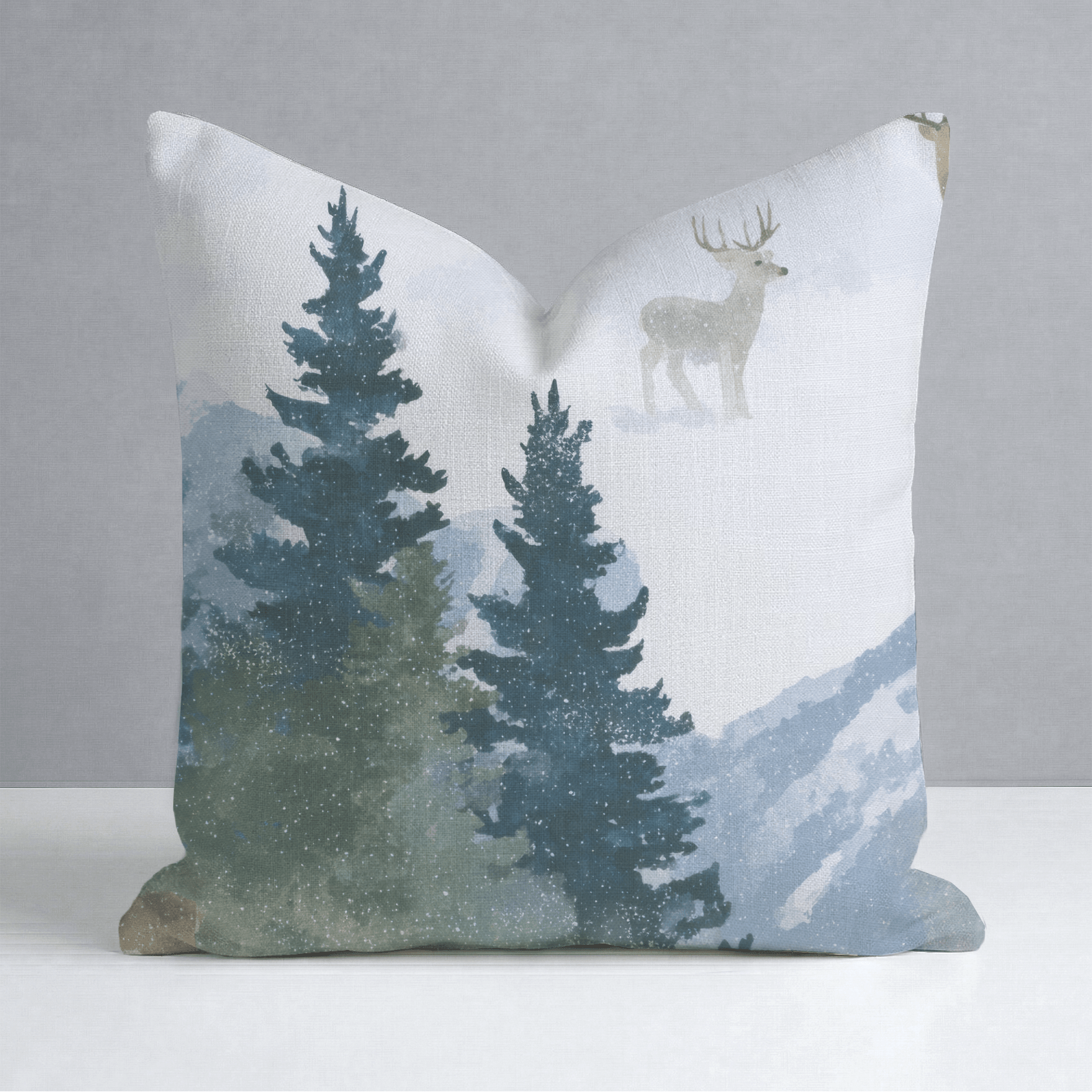 Front Range Throw Pillow - Lemon Park