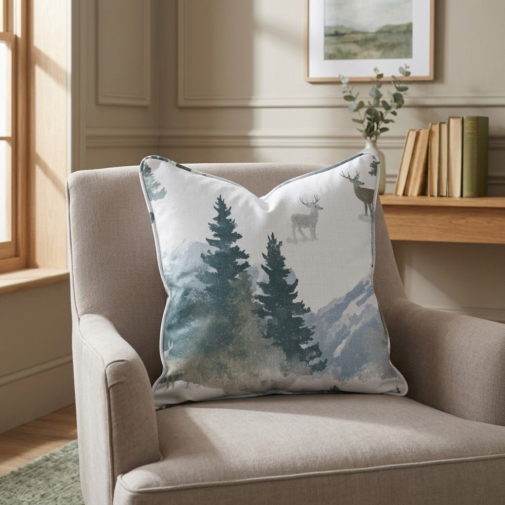 Front Range Throw Pillow - Lemon Park
