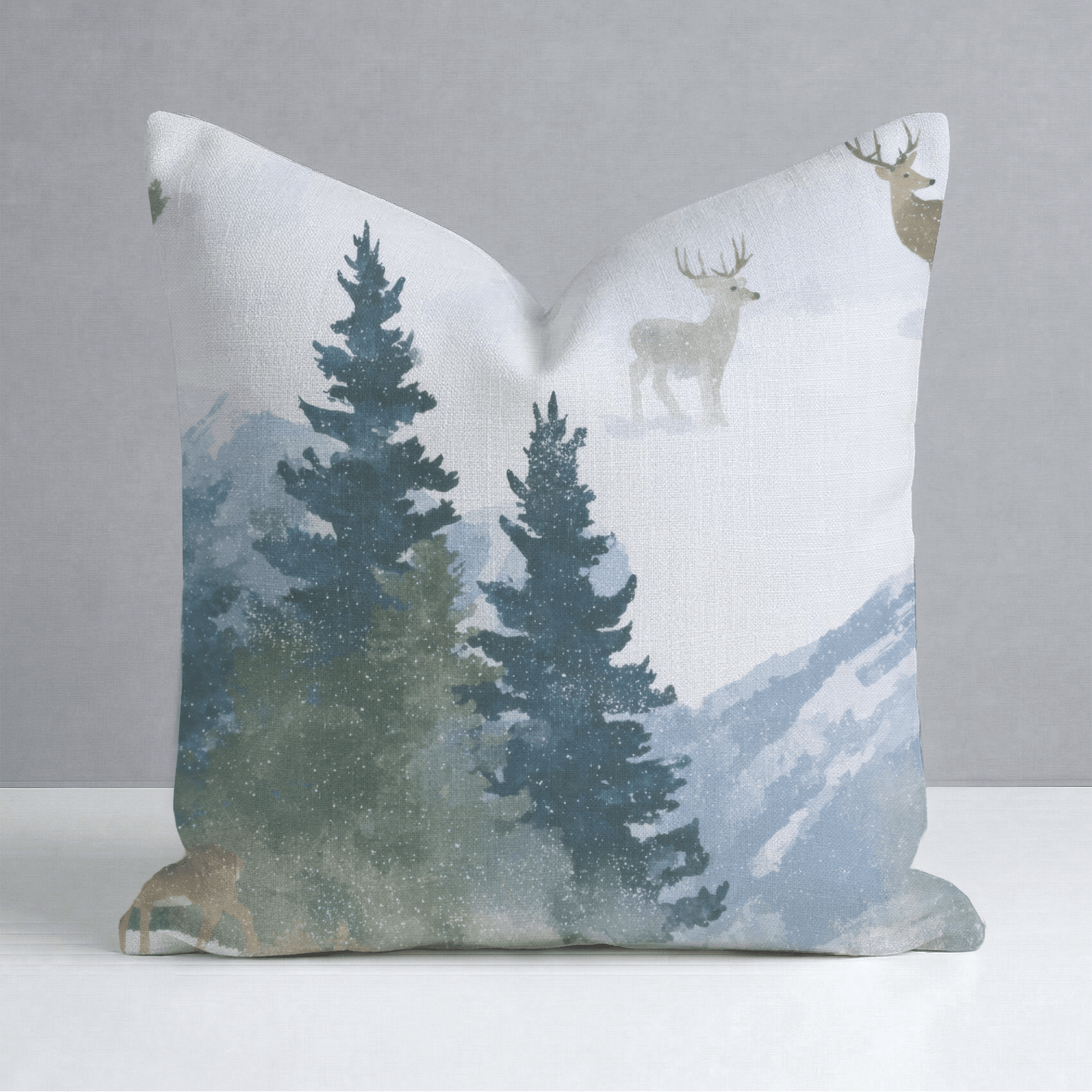 Front Range Throw Pillow - Lemon Park