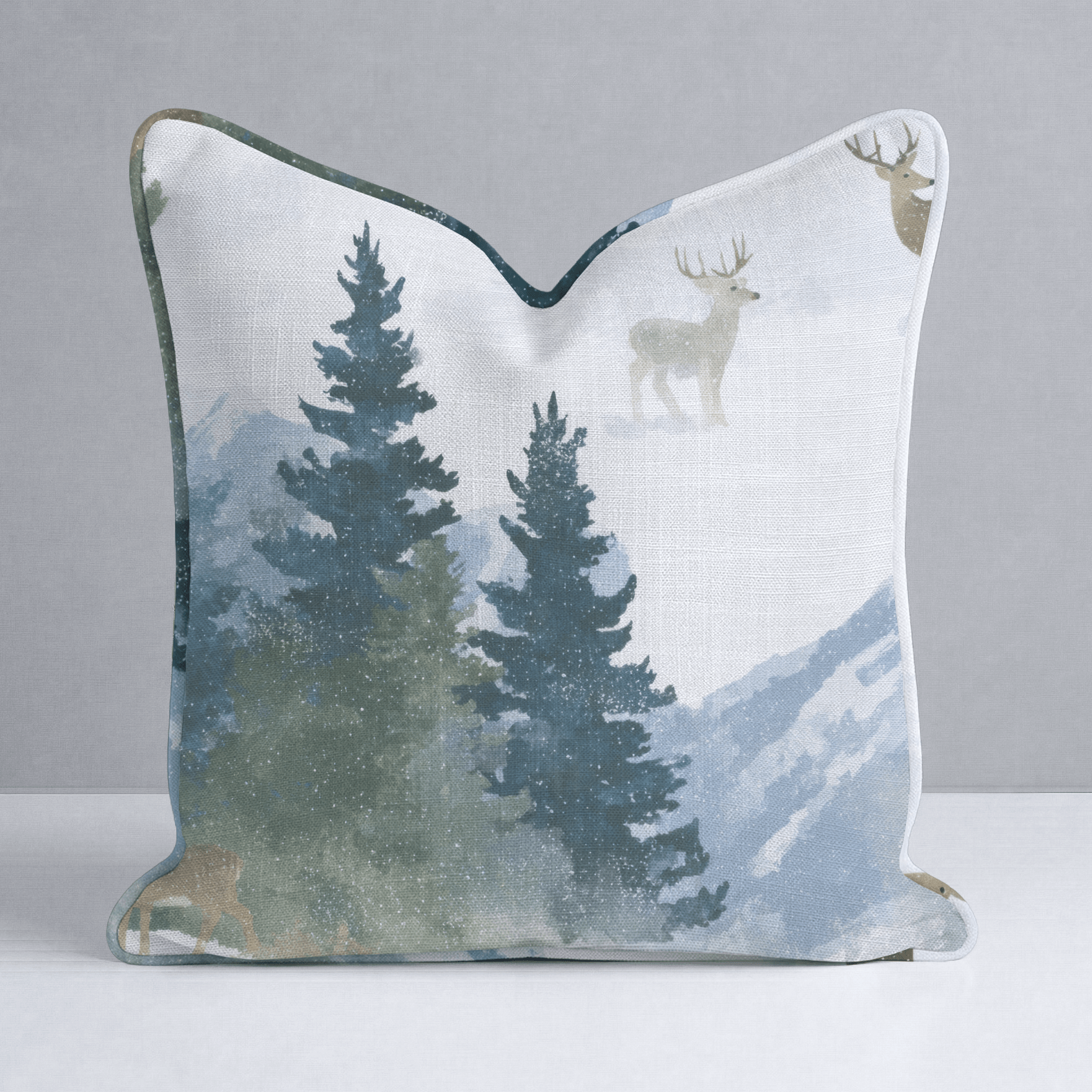Front Range Throw Pillow - Lemon Park
