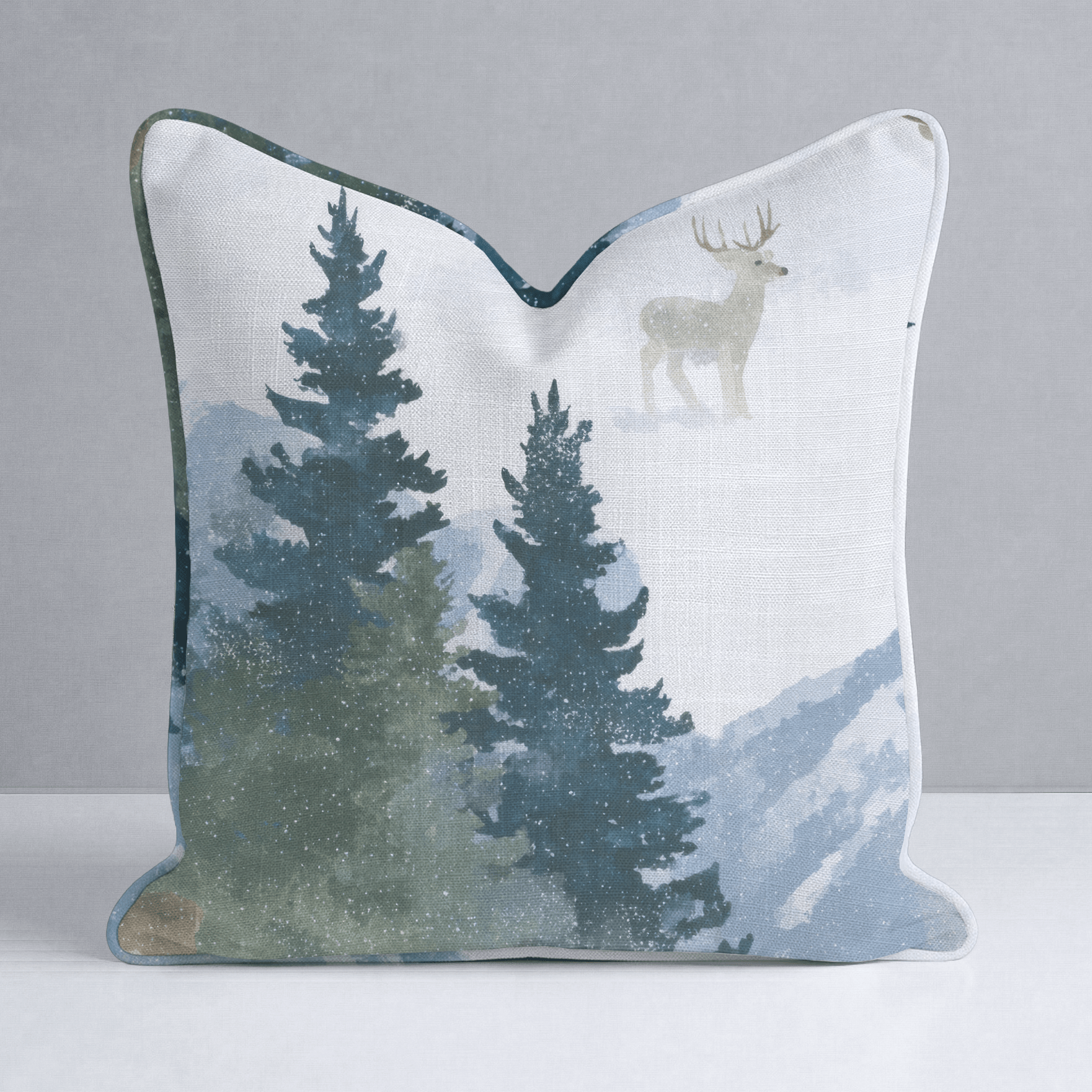 Front Range Throw Pillow - Lemon Park