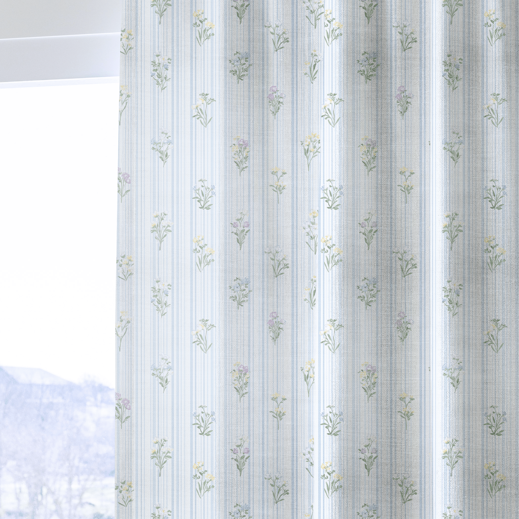 Front Row Floral - Drapery - Lemon Park