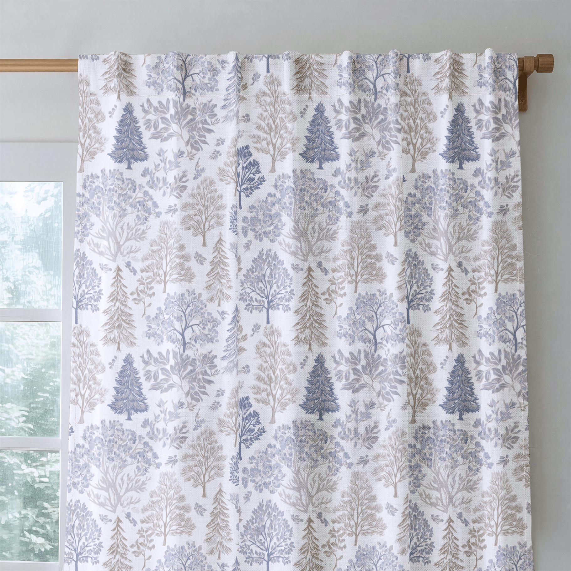 Frosted Forest - Drapery - Lemon Park
