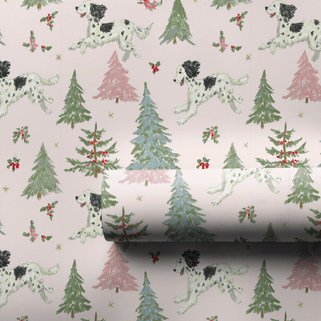 Frosted Forest Friends - Wrapping Paper - Lemon Park