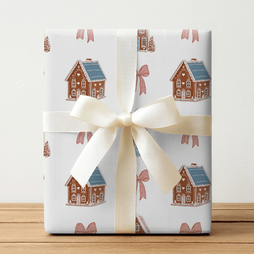 Frosted Haven - Wrapping Paper - Lemon Park