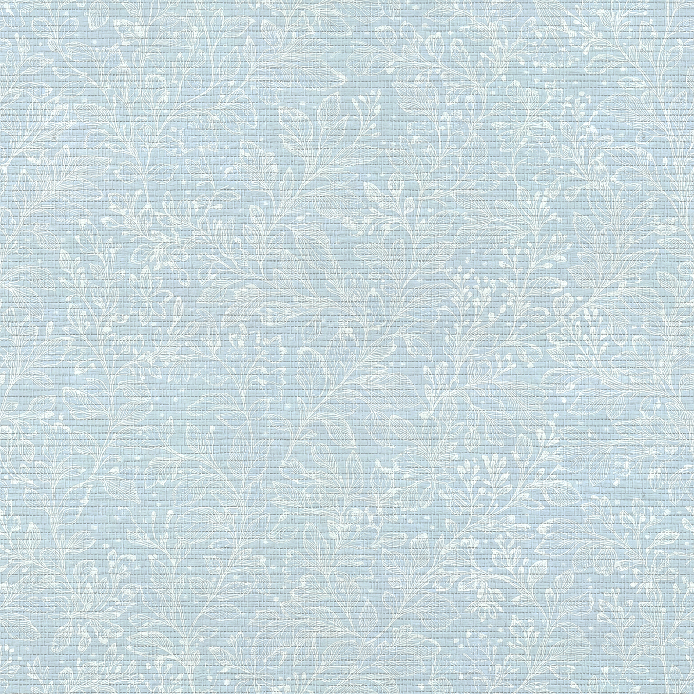 Frosted Sprig Faux Grasscloth Wallpaper - Lemon Park