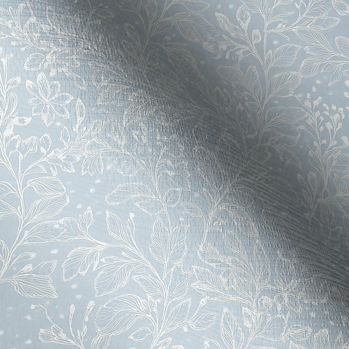 Frosted Sprig Faux Grasscloth Wallpaper - Lemon Park