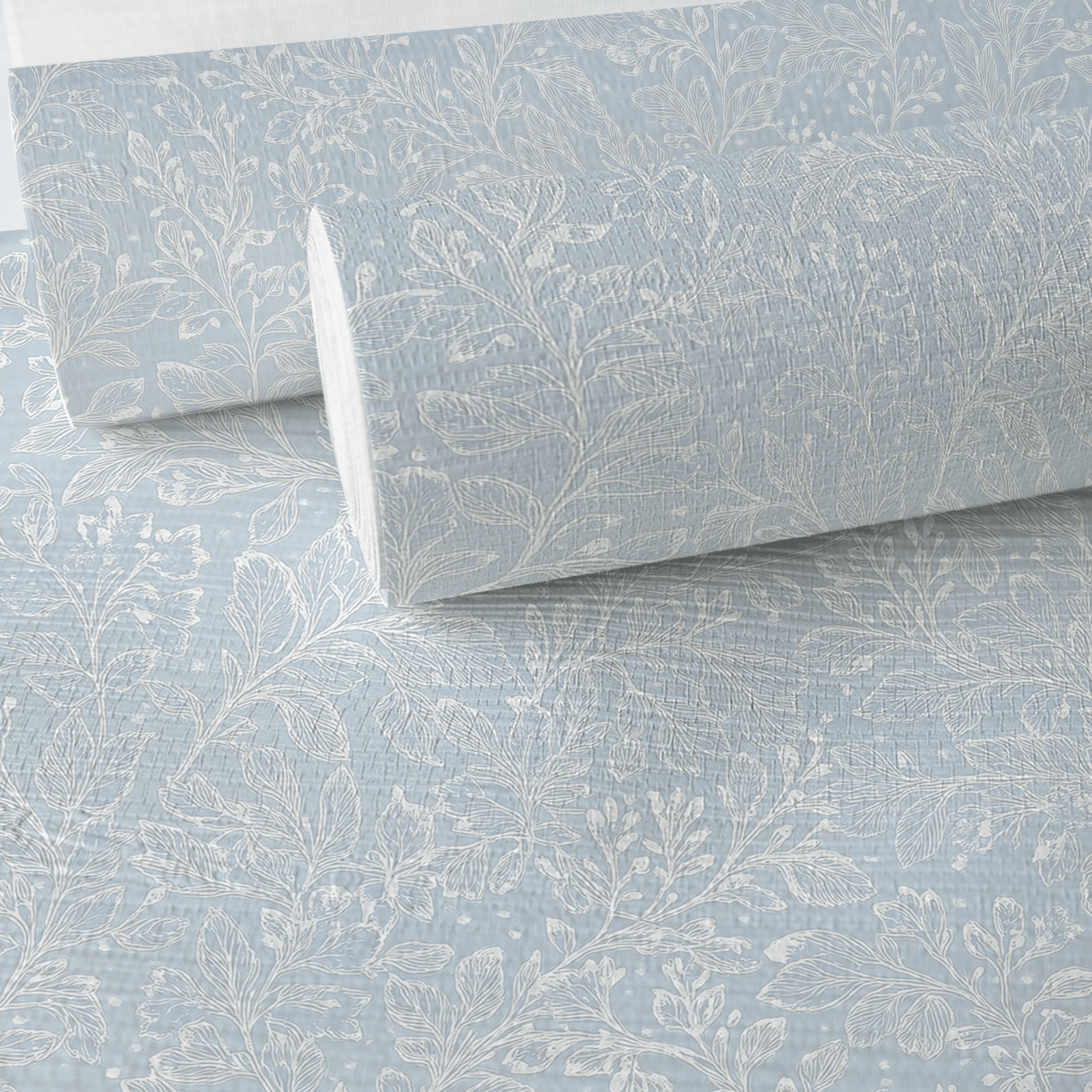 Frosted Sprig Faux Grasscloth Wallpaper - Lemon Park