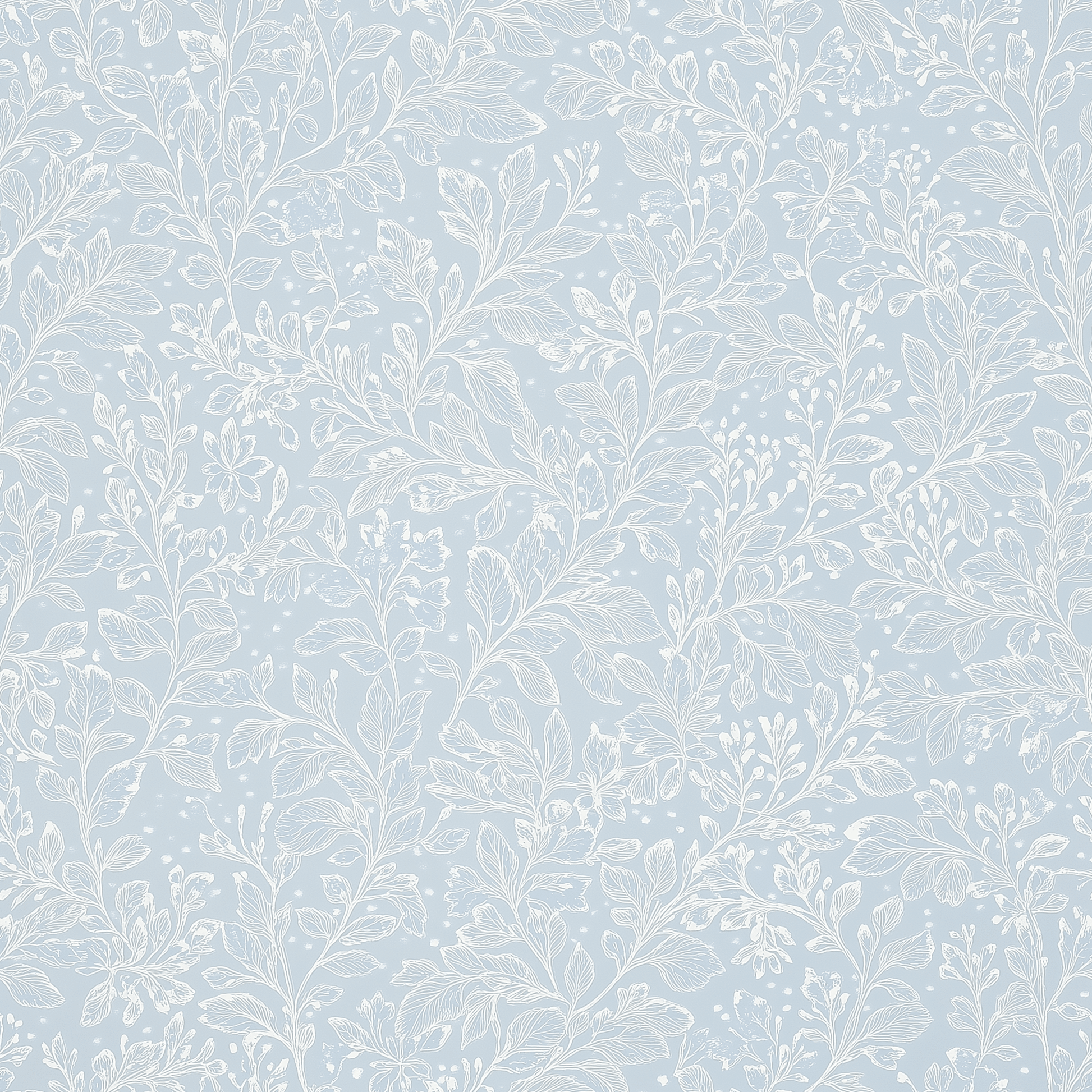 Frosted Sprig Wallpaper - Lemon Park