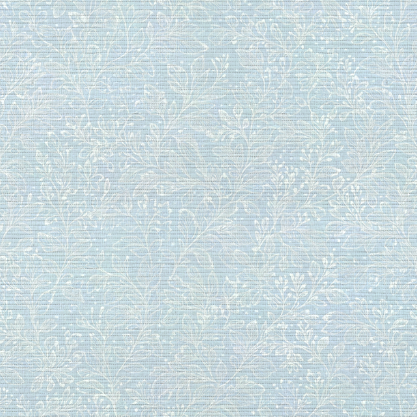 Frosted Sprig Faux Grasscloth Wallpaper
