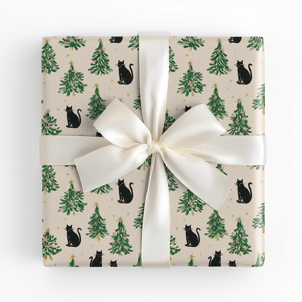 Fur Night - Wrapping Paper - Lemon Park
