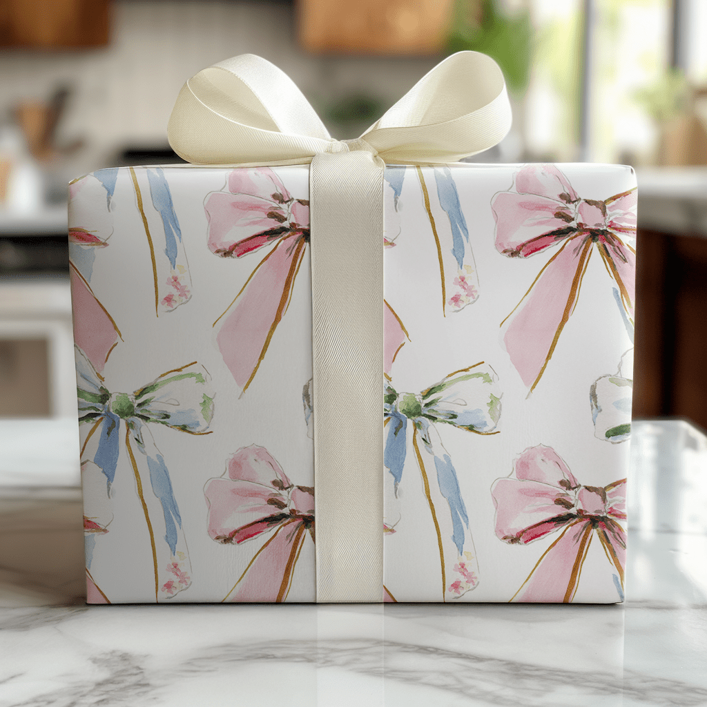 Gabbi Bows - Wrapping Paper - Lemon Park