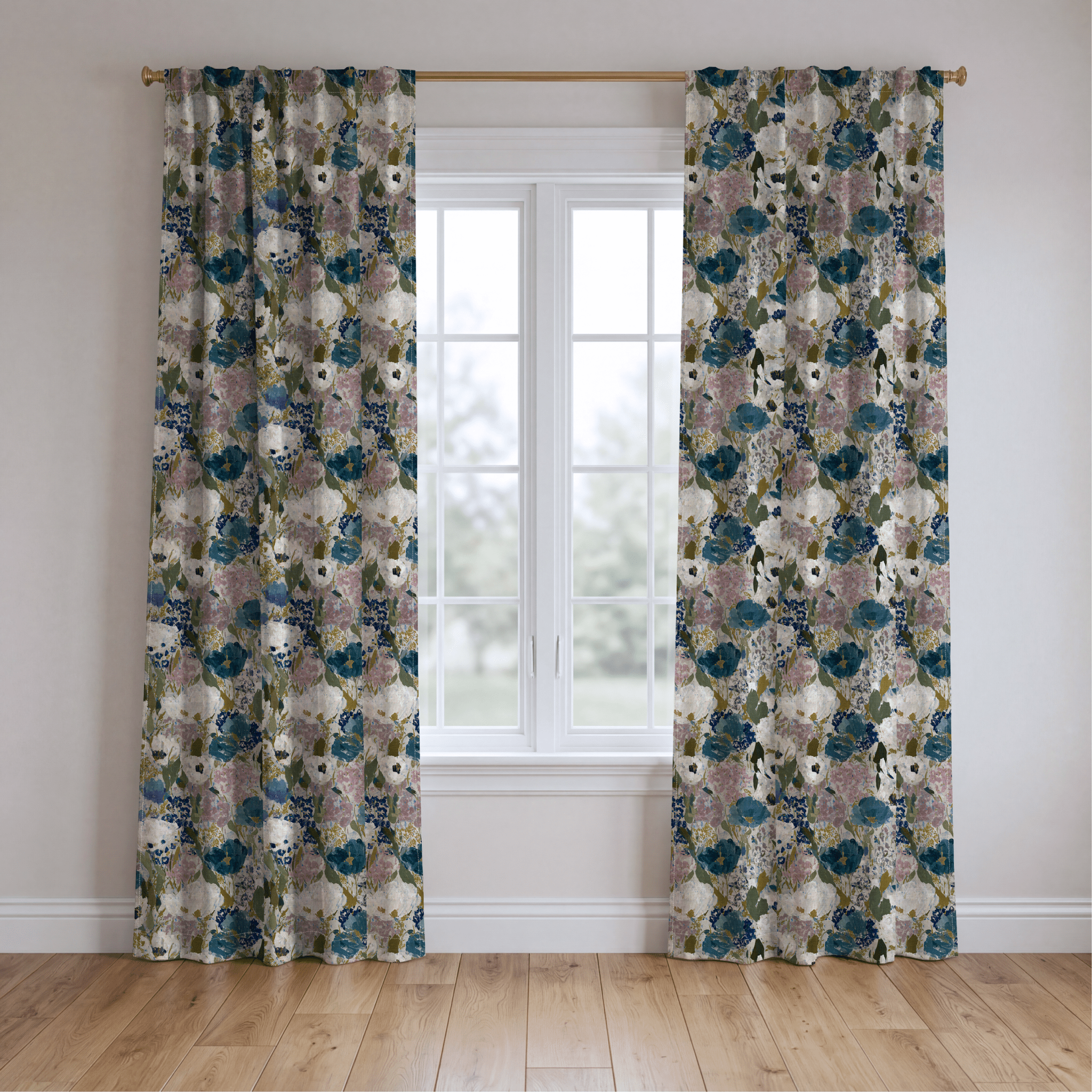 Garden in Motion - Drapery - Lemon Park