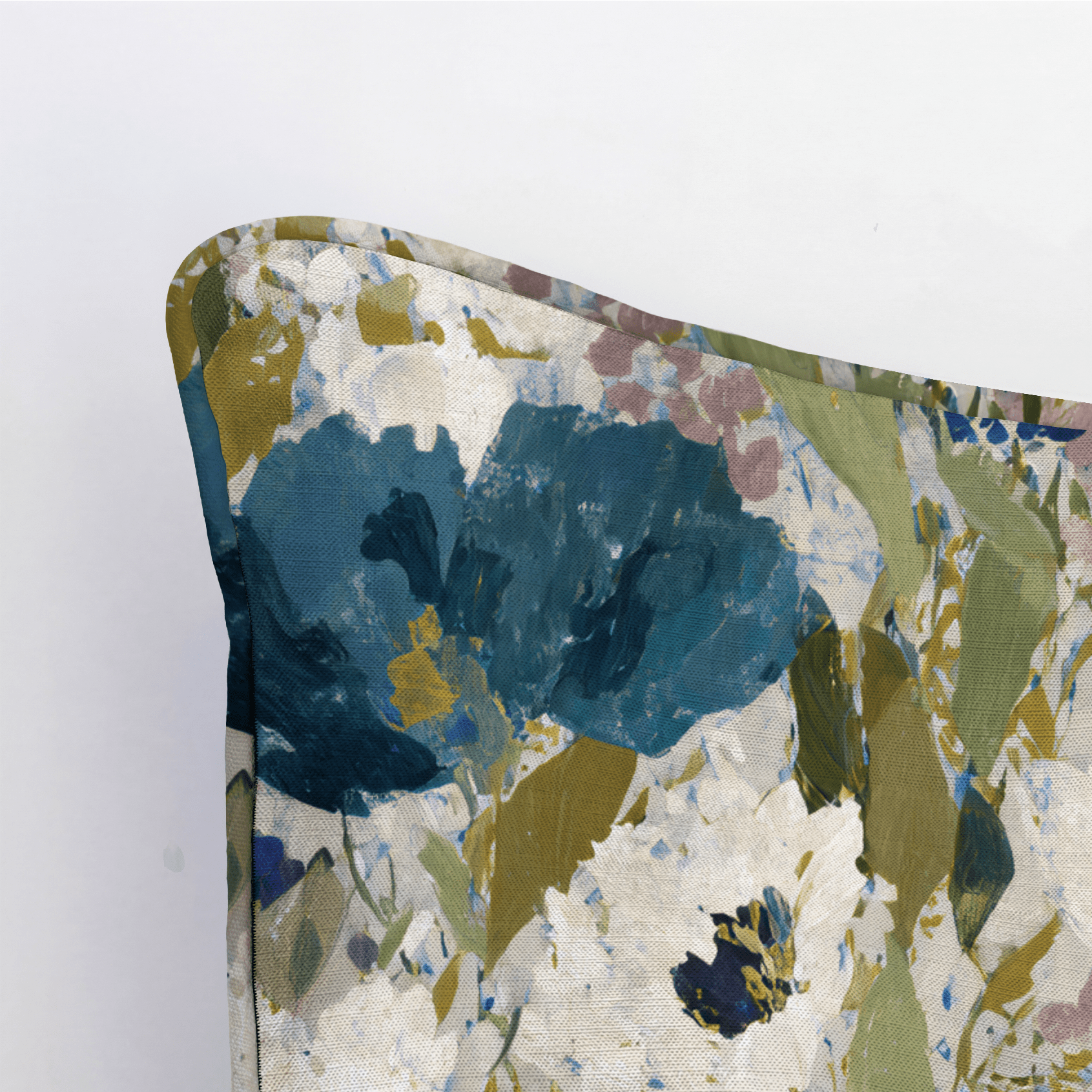 Garden in Motion Throw Pillow - Lemon Park
