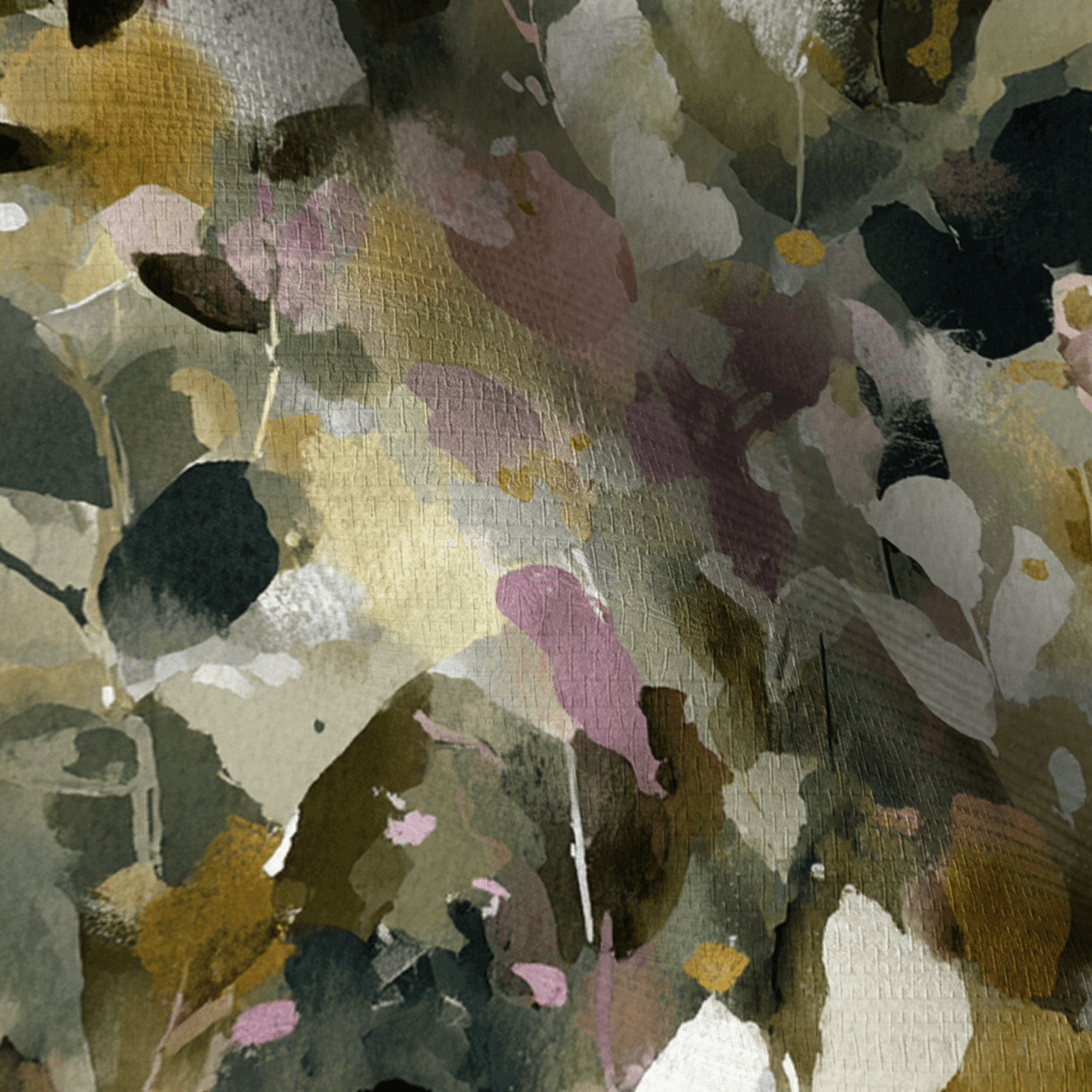 Garden Party Faux Grasscloth Wallpaper - Lemon Park