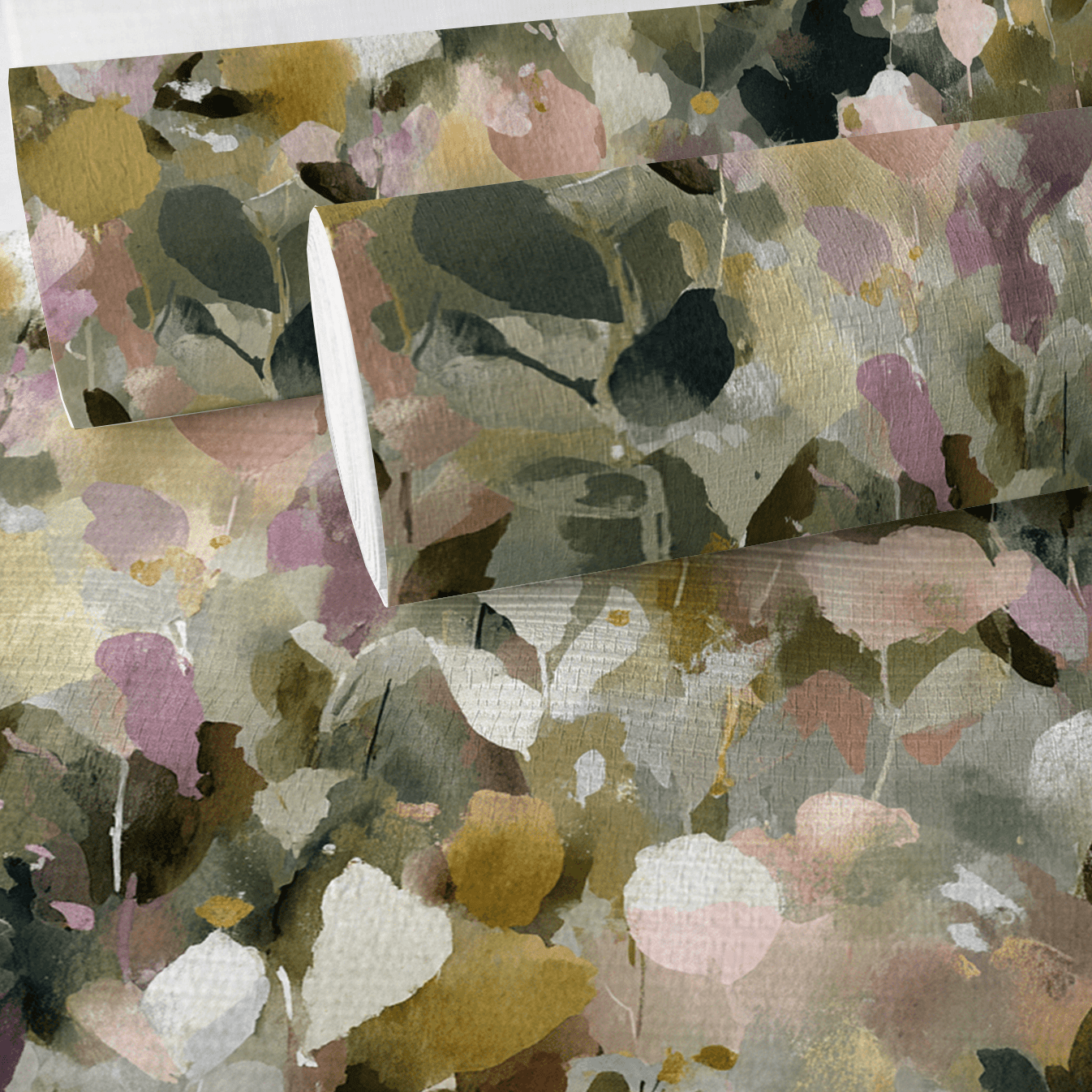 Garden Party Faux Grasscloth Wallpaper - Lemon Park