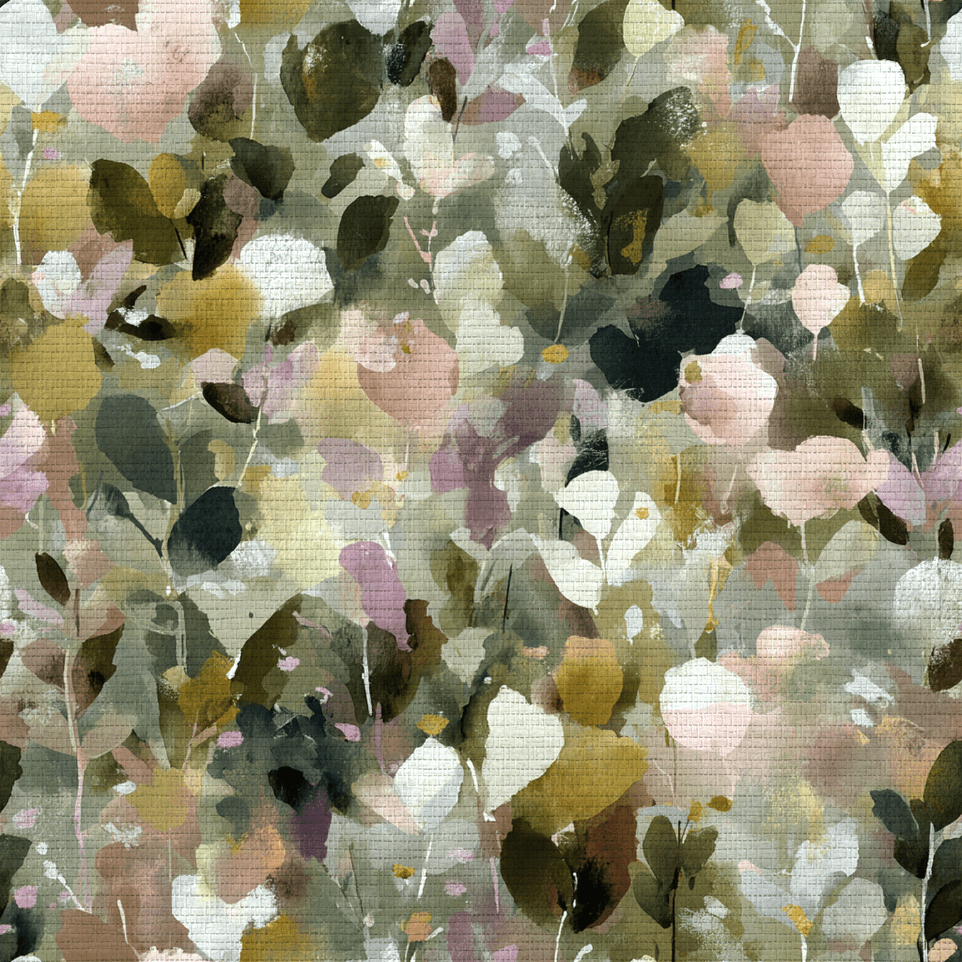 Garden Party Faux Grasscloth Wallpaper - Lemon Park