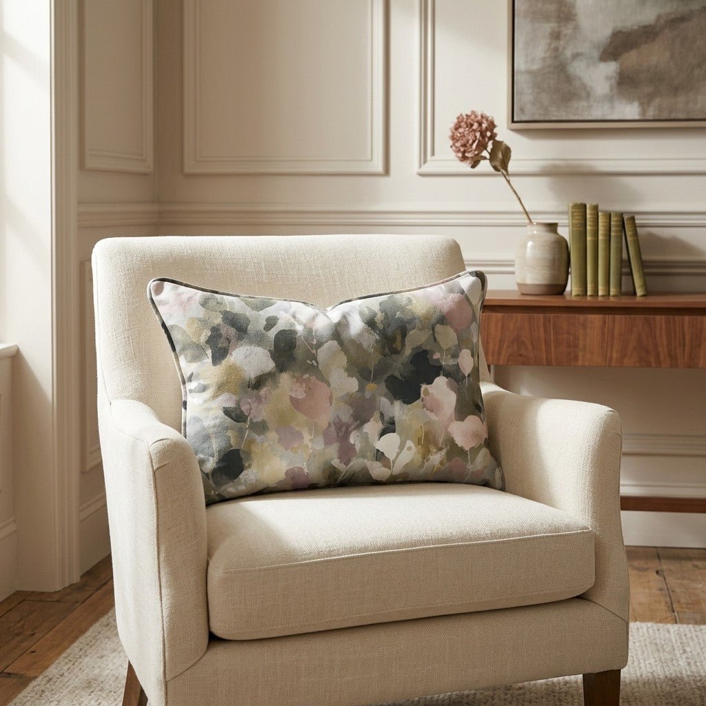 Garden Party Throw Pillow - Lemon Park