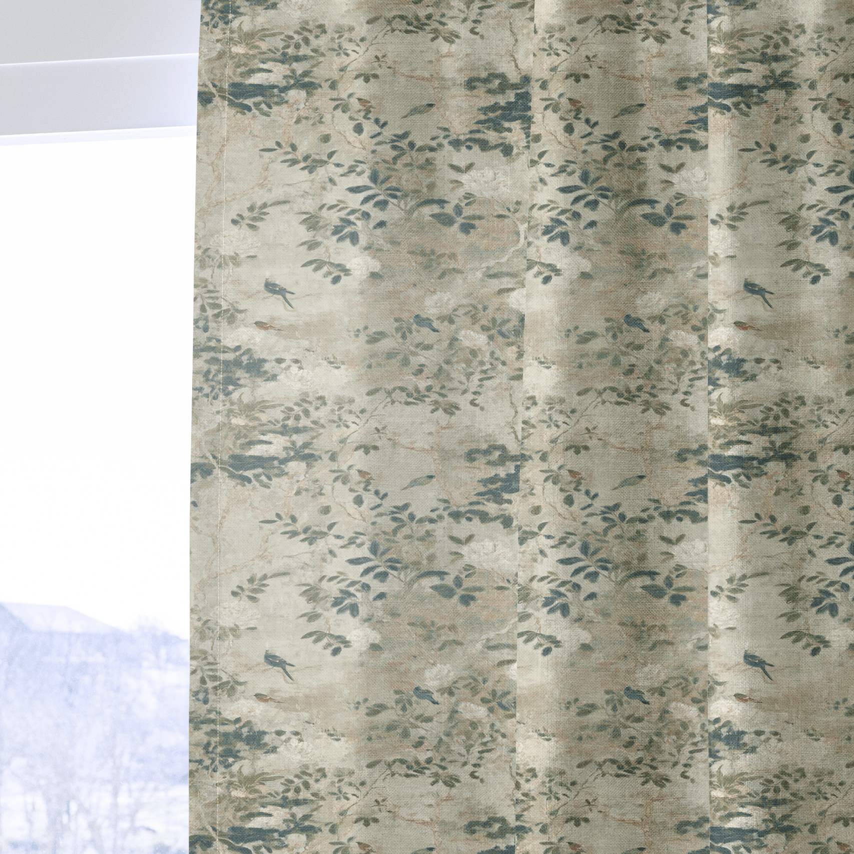 Garden Study - Drapery - Lemon Park
