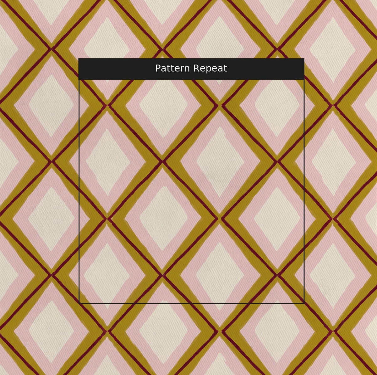 Garden Trellis - Fabric - Lemon Park