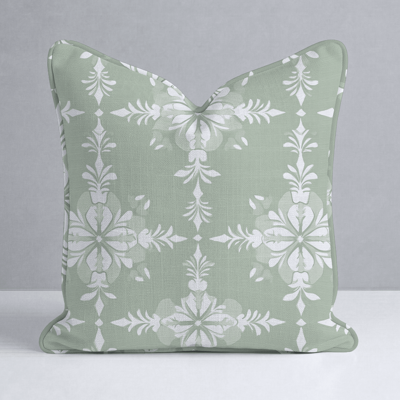 Garden Villa Throw Pillow - Lemon Park