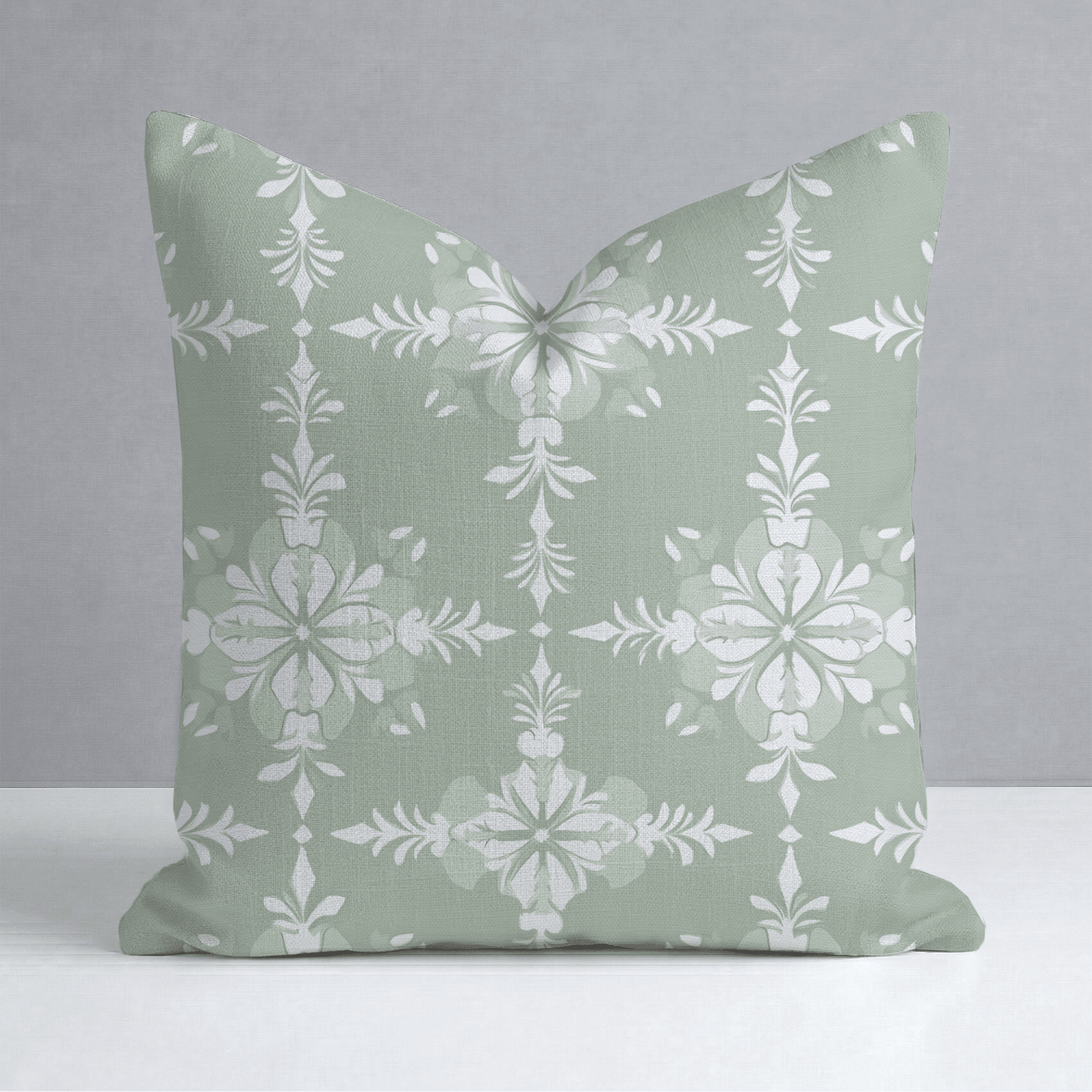 Garden Villa Throw Pillow - Lemon Park