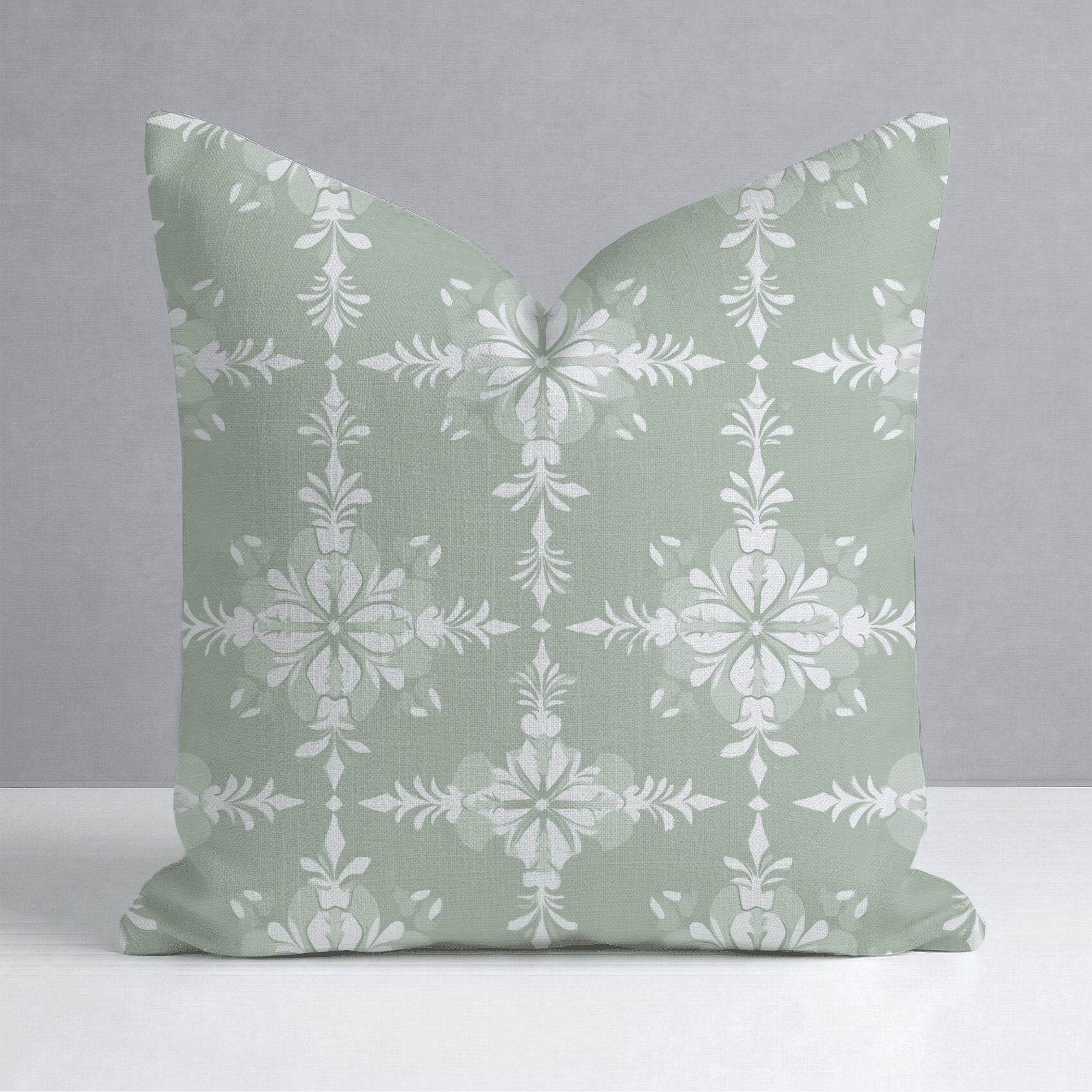 Garden Villa Throw Pillow - Lemon Park