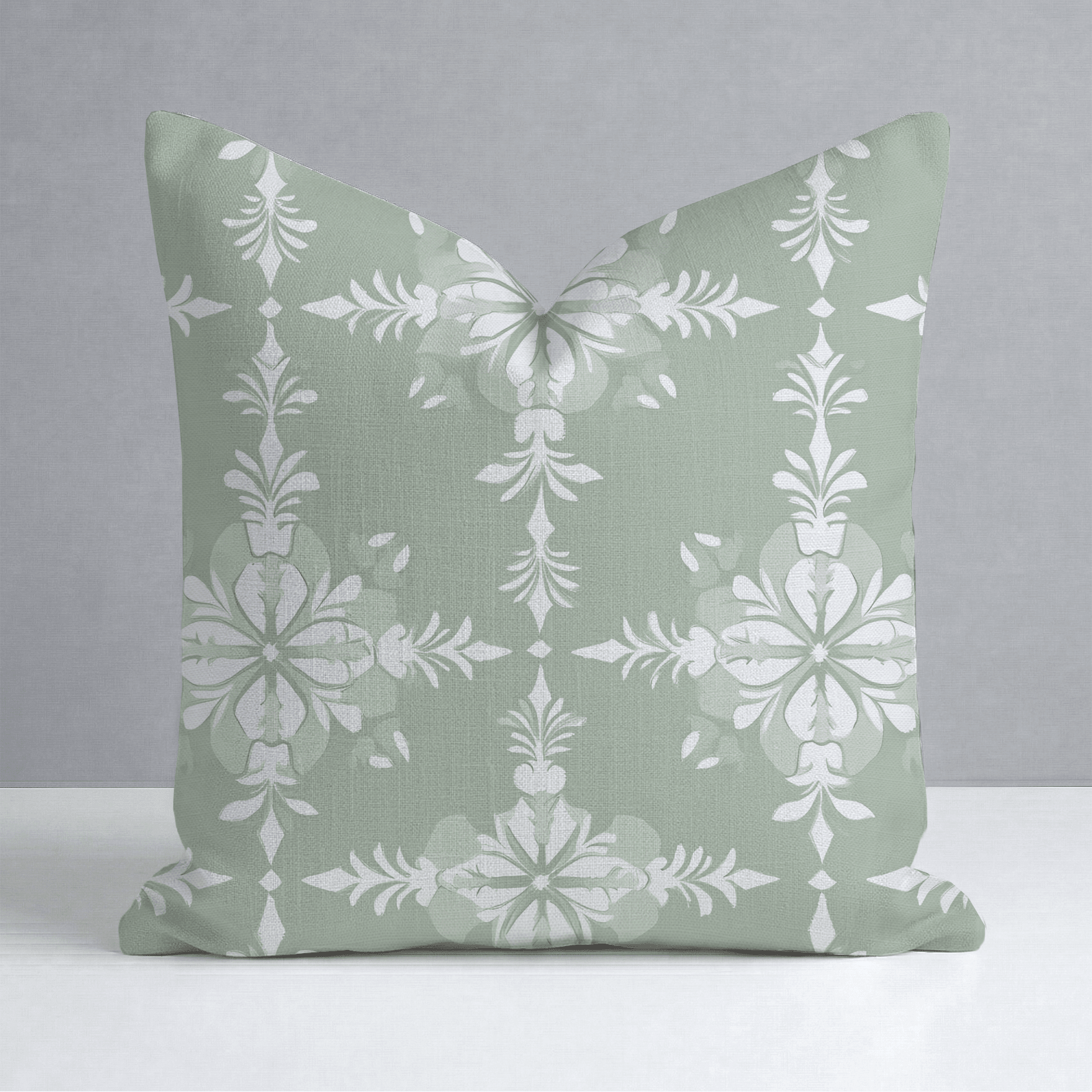 Garden Villa Throw Pillow - Lemon Park