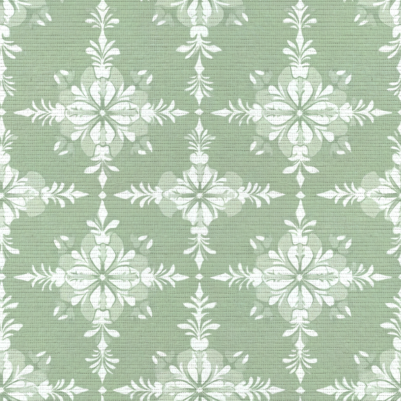 Garden Villa Faux Grasscloth Wallpaper