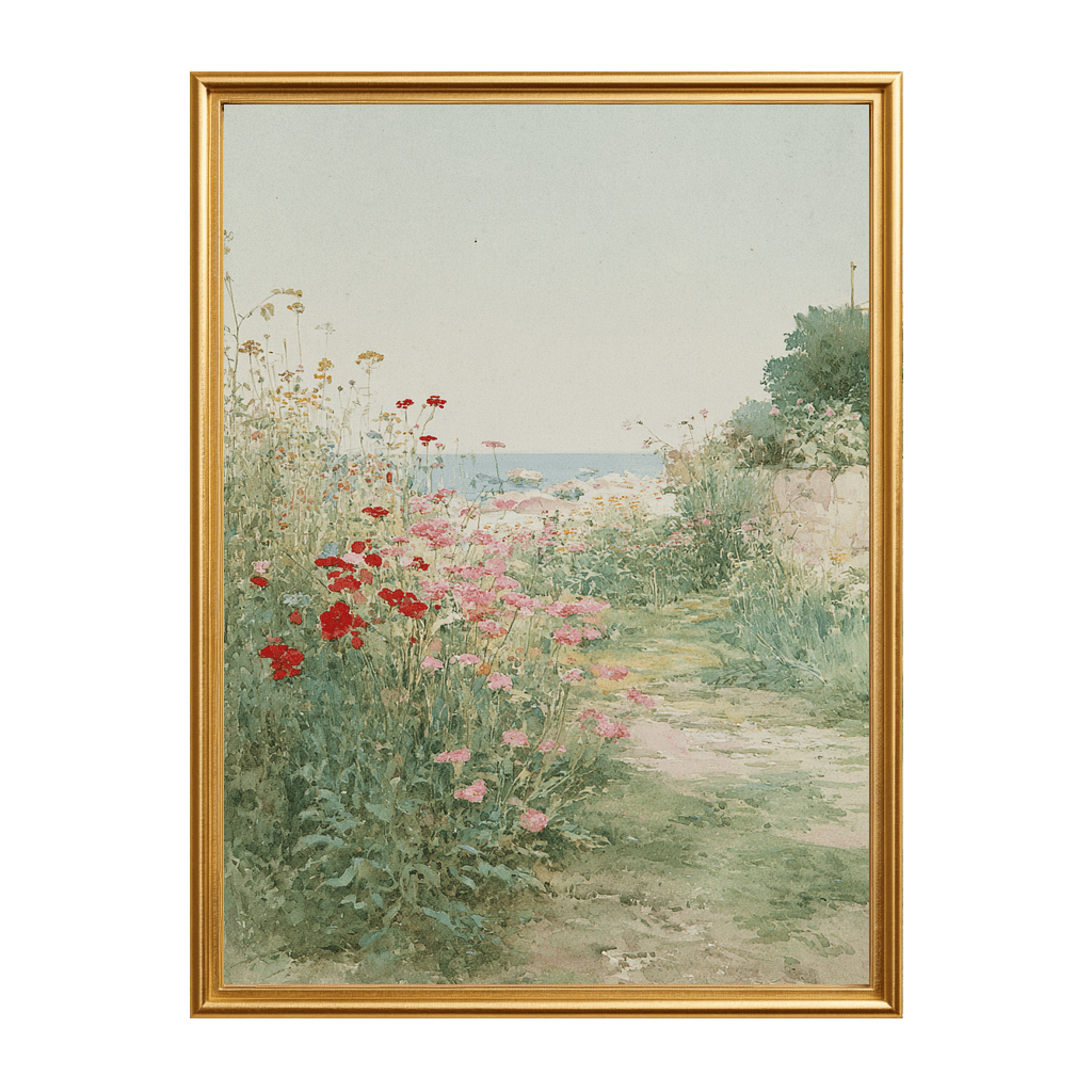 Garden Walk - Art Print - Lemon Park