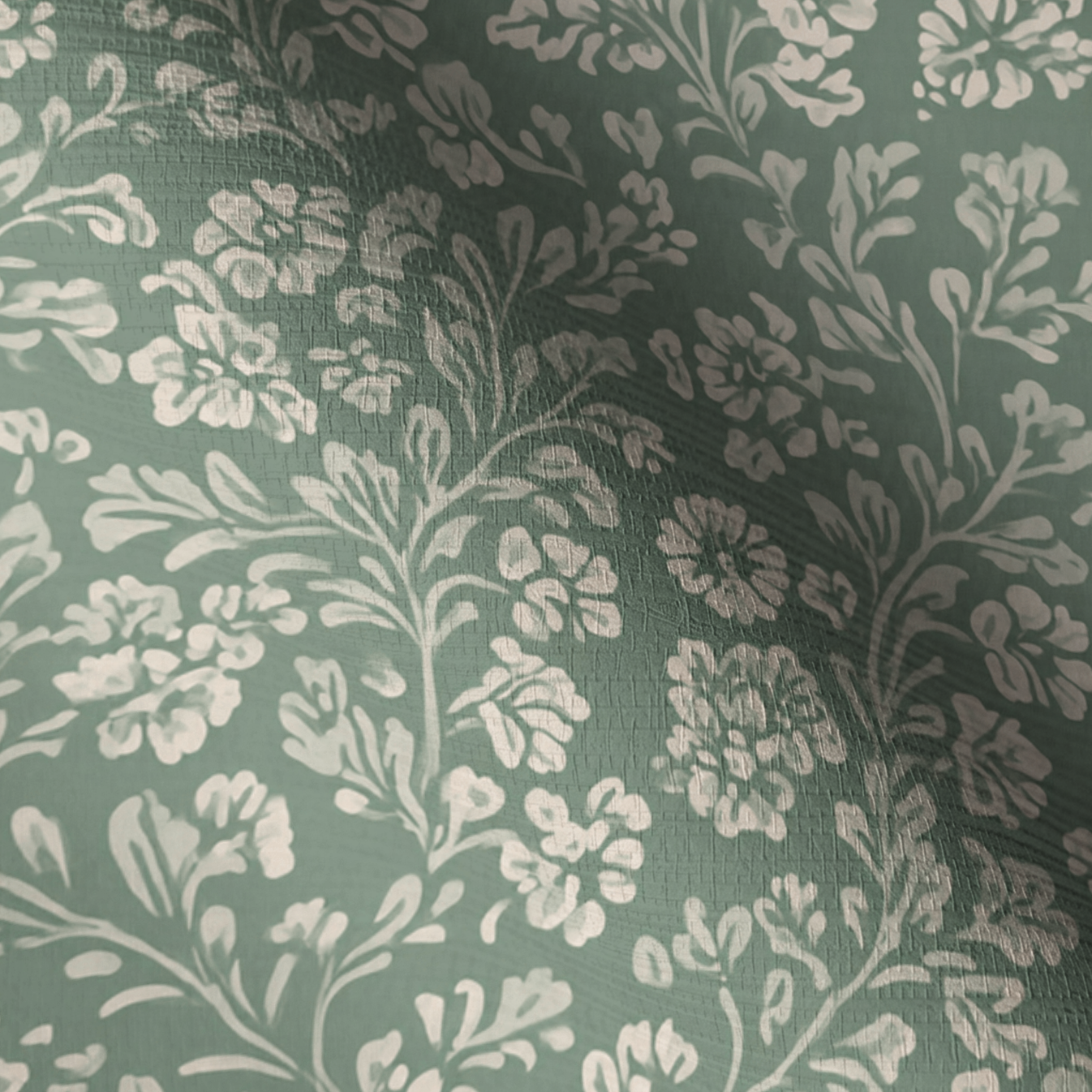 Garden Whispers Faux Grasscloth Wallpaper
