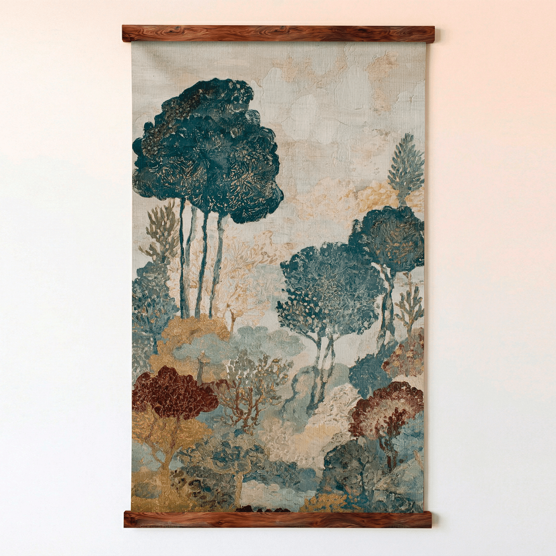 Gathered Grove (Gold) - Tapestry - Lemon Park