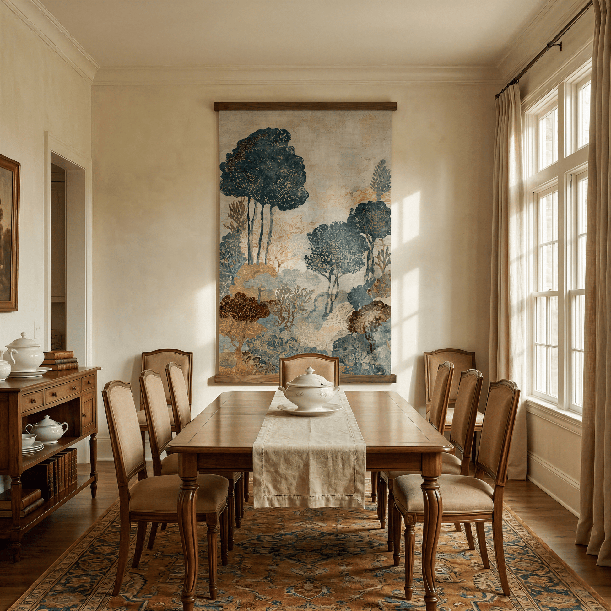 Gathered Grove (Gold) - Tapestry - Lemon Park