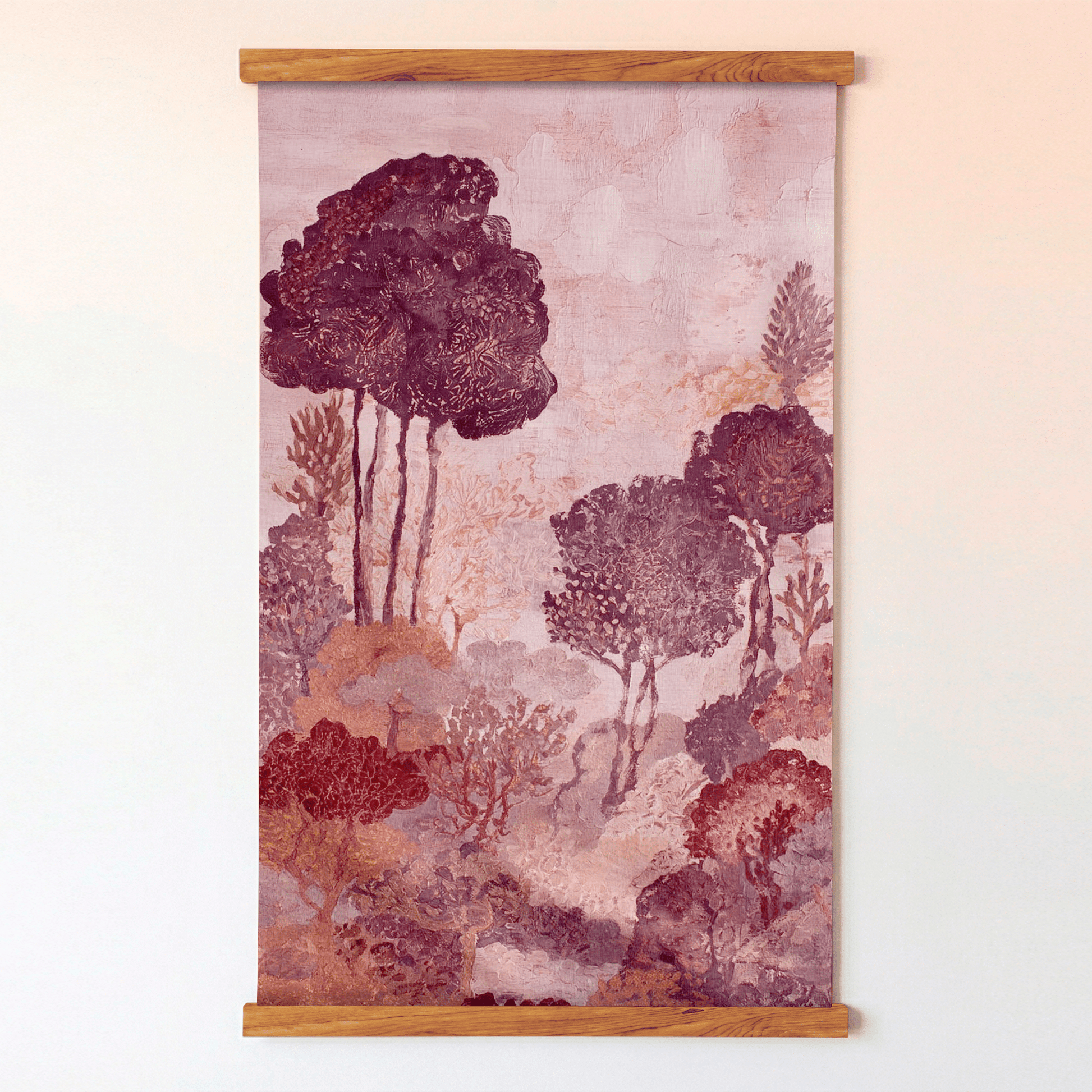 Gathered Grove (Pink) - Tapestry - Lemon Park