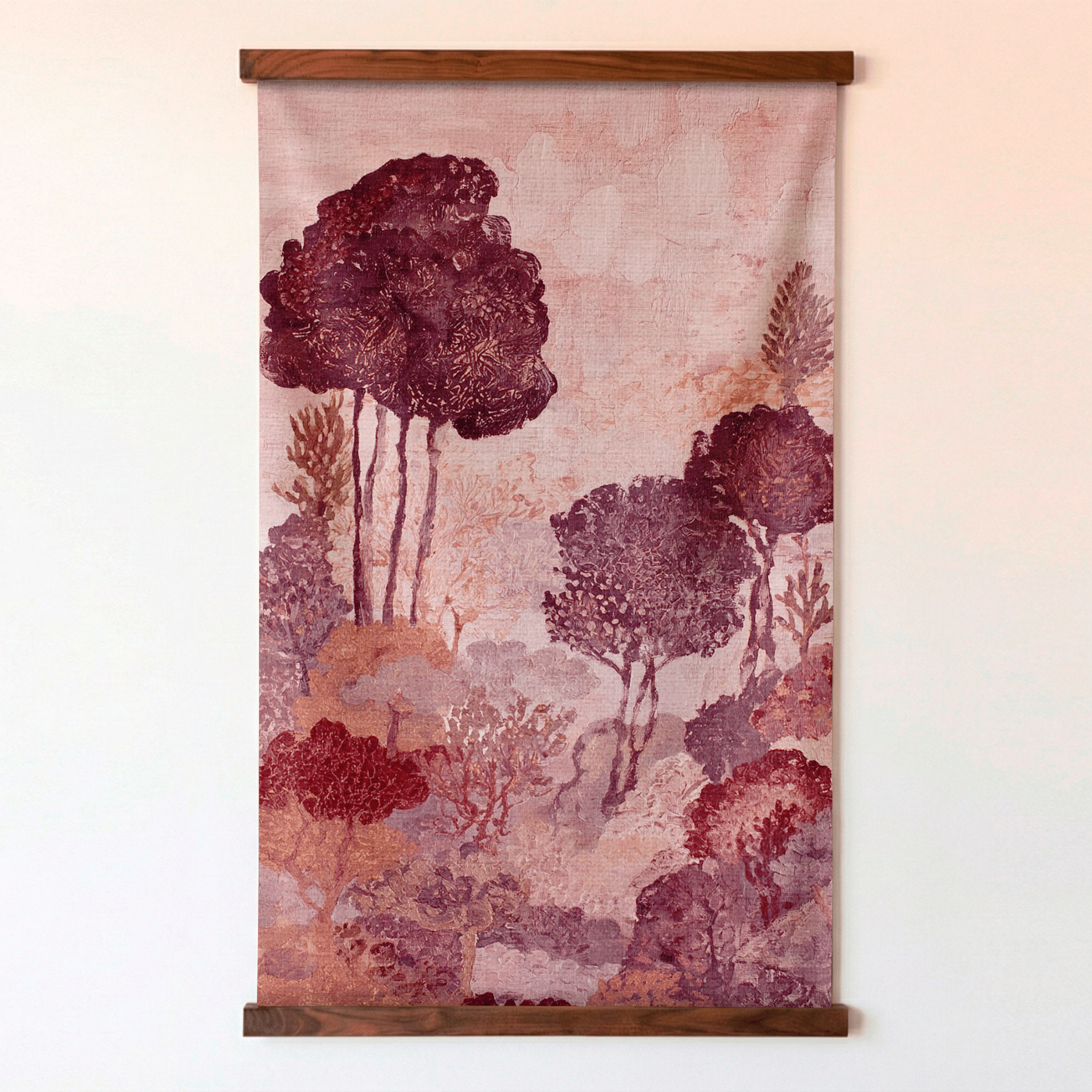 Gathered Grove (Pink) - Tapestry - Lemon Park