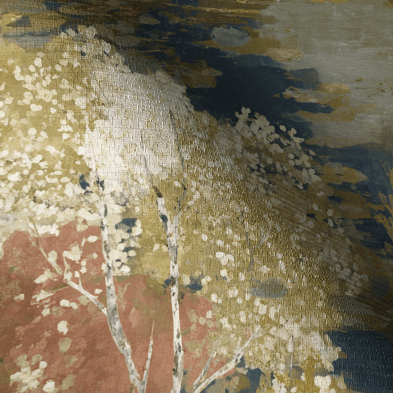 Gentle Country Faux Grasscloth Wallpaper - Lemon Park